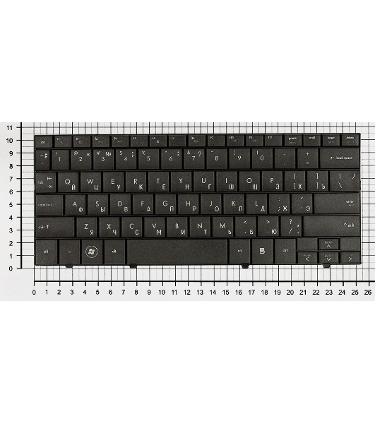 Клавиатура для ноутбука HP Mini 700 1000 1100 черная
