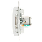 Механизм розетки SCHNEIDER ELECTRIC GSL000181K Glossaкомп. 1-м rj45 белый, фото3