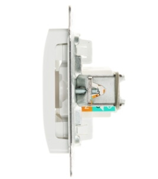 Механизм розетки SCHNEIDER ELECTRIC GSL000181K Glossaкомп. 1-м rj45 белый