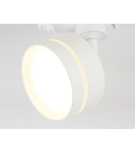 Cветильник трековый GL5384 WH/FR белый/белый матовый GX53 max 12W