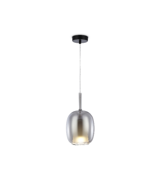 Подвесной светильник Ambrella light LH11123 BK/WH/SM черный/белый/дымчатый E27 max 60W D175*310