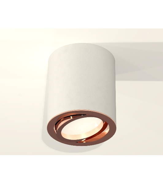 Светильник Ambrella Light XS7421004 SWH/PPG белый песок/золото розовое полированное MR16 GU5.3 (C7421, N7005)