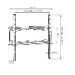 Кронштейн для LED/LCD телевизоров Kromax ELEMENT-3 черный, фото15
