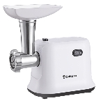 Мясорубка электрическая Sakura SA-6420W белый, 1500 Вт, 1.2 кг/мин, реверс, защита от перегрузки, насадки - 1, фото3