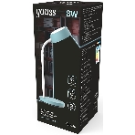Светильник настольный Gauss Qplus модель GTL602 8W 600lm 4000K 170-265V бирюзовый диммируемый LED 1/8, фото2