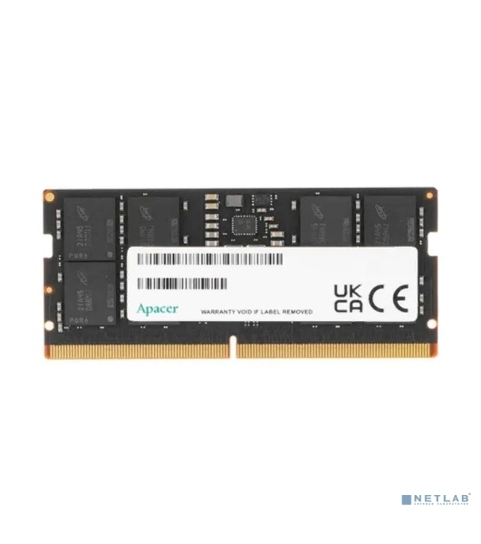 Оперативная память Apacer, DDR5, 16GB (1x16GB), 4800MHz, CL40, SO-DIMM