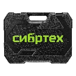Набор инструментов Сибртех, 1/2', 3/8', 1/4', пластиковый кейс 215 предметов, фото31