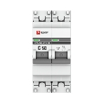 Выключатель автоматический EKF mcb4763-2-50C-pro 2P 50А (C) 4,5kA ВА 47-63 EKF PROxima, фото5