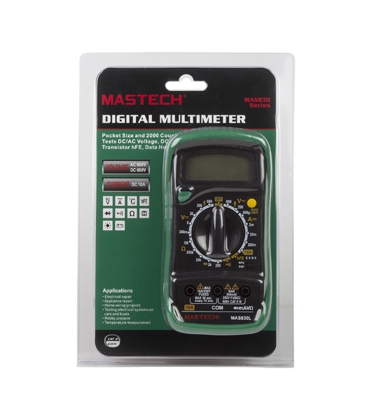 Портативный мультиметр MAS830L MASTECH