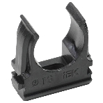 Держатель с защелкой CF16 IEK черный CTA10D-CF16-K02-100, фото 1