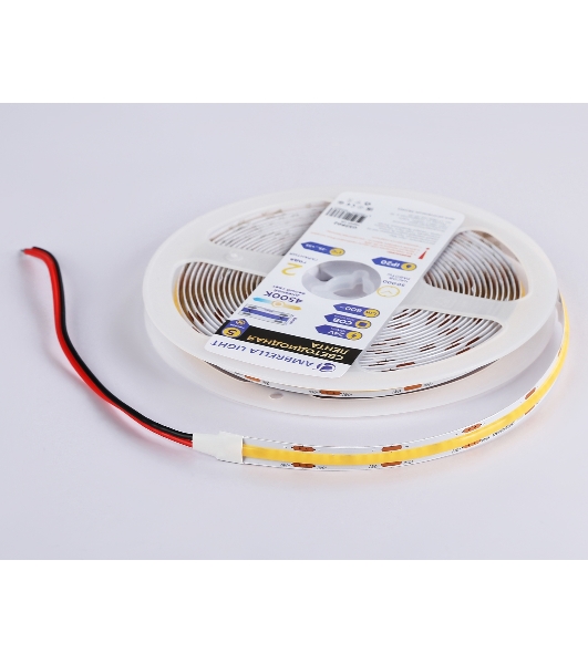 Светодиодная лента Ambrella light GS4652 COB 320Led/ 10W m/ 24V IP20 4500K/ 5000*8*1.54mm (2 конт.)