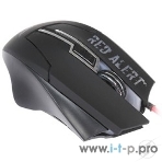Мышь проводная Qumo Dragon War Red Alert черный, 2400 dpi, USB, кнопки - 7, фото3