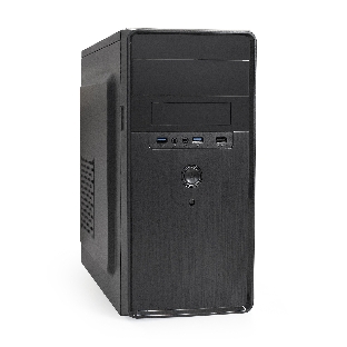 Компьютерный корпус Minitower ExeGate EX286438RUS BA-309U2-350W-8 (mATX, БП AA350 с вент. 8см, 1хUSB+2хUSB 3.0, HD аудио, черный)