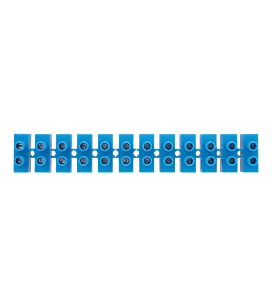 Клеммная винтовая колодка Rexant KВ-40 25-40, ток 100 A, полиэтилен синий (10 шт./уп.)