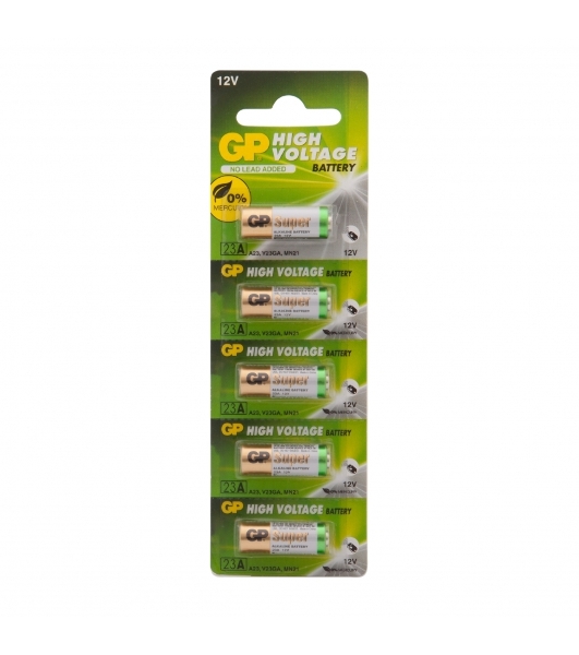 Батарея GP Super Alkaline 23AF MN21 (5шт)
