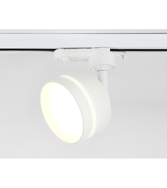 Cветильник трековый GL5384 WH/FR белый/белый матовый GX53 max 12W