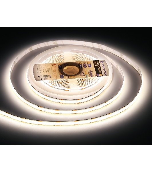 Светодиодная лента Ambrella light GS4652 COB 320Led/ 10W m/ 24V IP20 4500K/ 5000*8*1.54mm (2 конт.)