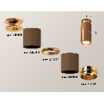 Светильник Ambrella Light XS6304190 SCF/PYG кофе песок/золото желтое полированное MR16 GU5.3 (N6905, C6304, A2062, N6124), фото 1