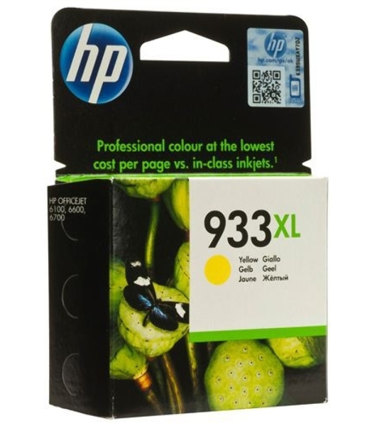 Картридж струйный HP №933XL CN056AE желтый для HP OJ 6700/7100 (825стр.)