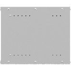 Шкаф коммутационный NTSS LIME (NTSS-WL15U5545GS) настенный 15U 550x450 мм пер. дв. стекл несъемн. бок. пан. 30 кг серый, фото3
