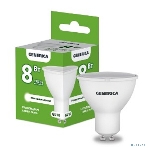 Лампа cветодиодная LED PAR16 IEK LL-PAR16-08-230-40-GU10-G софит 8Вт 230В 4000К GU10 GENERICA, фото 1