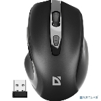 Мышь беспроводная Defender Prime MB-053 черный, 1600 dpi, радиоканал, USB, кнопки - 6, фото14