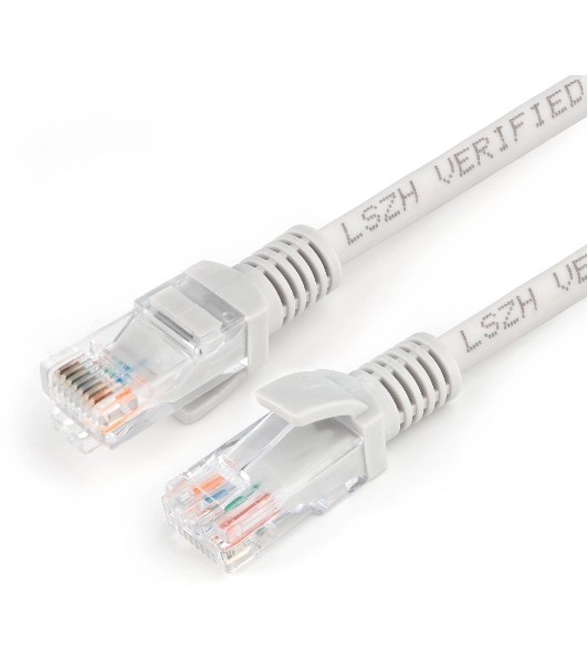 Патч-корд Premier PP31-1.5M-LSZH 1Гбит/с UTP 4 пары cat.5E CCA molded 1.5м серый RJ-45 (m)-RJ-45 (m)
