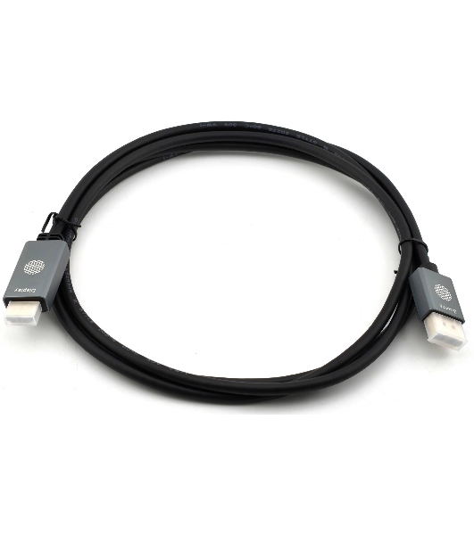 Кабель аудио-видео Cactus CS-DP-HDMI-1.2-2 DisplayPort (m)/HDMI (m) 2м. позолоч.конт. черный