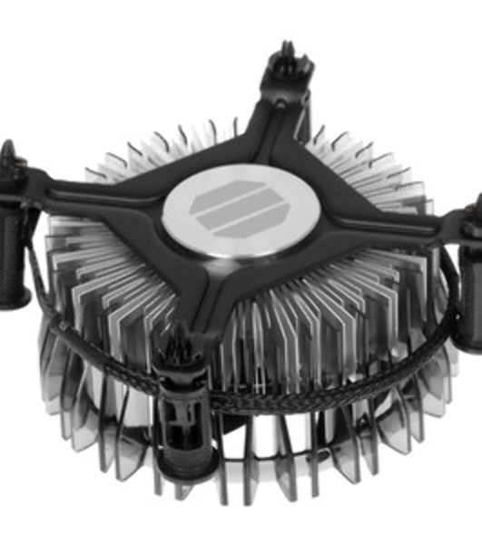 Кулер Intel ORIGINAL Laminar RS1 M23905 черный 90мм алюминий 3150rpm 36db 4-pin 47мм