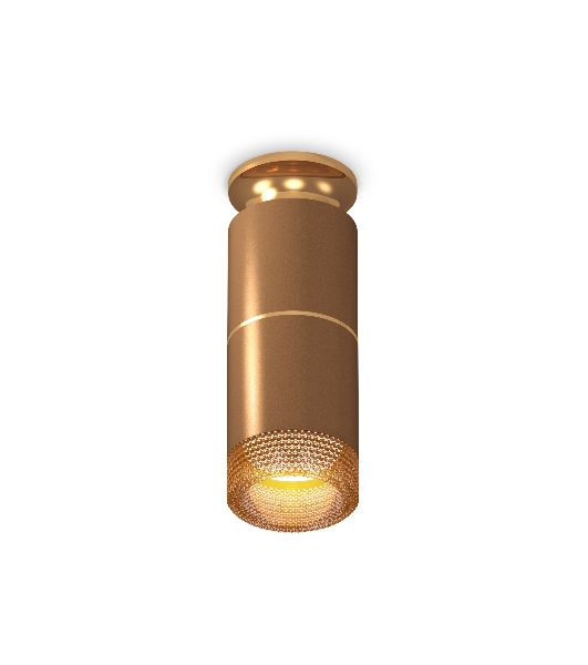 Светильник Ambrella Light XS6304191 SCF/PYG/CF кофе песок/золото желтое полированное/кофе MR16 GU5.3