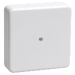 Коробка КМ41212-01 распаячная IEK UKO10-075-075-020-K01 для о/п 75х75х20 мм белая (6 клемм 6мм2), фото 1