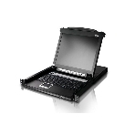 Переключатель электронный ATEN 16P CAT5 HIGH DENSITY DUAL RAIL LCD OVER, фото2