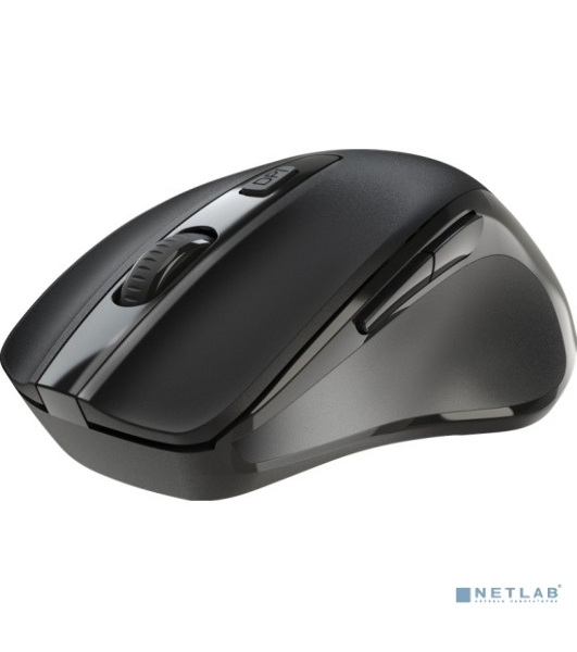Мышь беспроводная Defender Prime MB-053 черный, 1600 dpi, радиоканал, USB, кнопки - 6