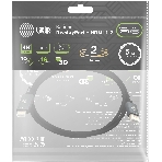 Кабель аудио-видео Cactus CS-DP-HDMI-1.2-2 DisplayPort (m)/HDMI (m) 2м. позолоч.конт. черный, фото3
