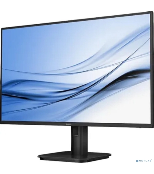 Монитор 23.8' Philips 24E1N1100D IPS 1920x1080, 100 Гц, 4 мс, 16:9, 300 кд/м², HDMI 1.4, VGA, DVI, 3.5 мм, Adaptive-Sync, черный