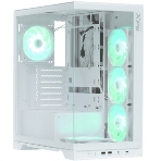 Компьютерный корпус XPG INVADER X WHITE (INVADERXMT-WHCWW) Mid-Tower Gaming ATX PC Case with Panoramic View, Tempered Glass Panels, and RGb Lighting Black, фото12