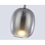 Подвесной светильник Ambrella light LH11123 BK/WH/SM черный/белый/дымчатый E27 max 60W D175*310, фото4