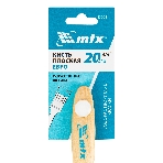 Кисть плоская 'Евро' 3/4', искусственная щетина, деревянная рукоятка MTX 83068, фото2