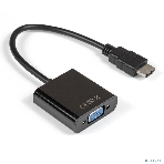 Кабель-переходник ExeGate EX284926RUS HDMI-VGA ExeGate EX-HDMIM-VGAF-0.15 (19M/15F, 0,15м), фото3