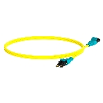 Патч-корд Panduit F92ELQ1Q1SNM003 2x9/125 OS1/OS2 LC push-pull-LC push-pull 3м LSZH желтый, фото4