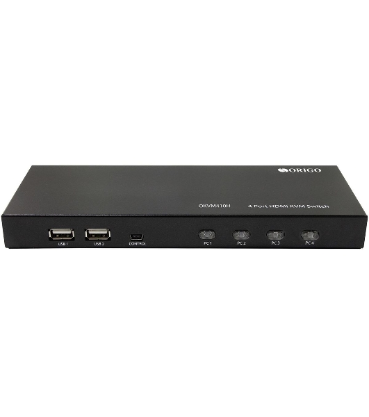 Переключатель KVM 4-портовый ORIGO OKVM410H/A1A с портами HDMI и USB