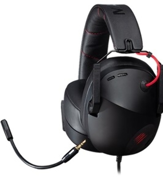 Гарнитура Mad Catz Pilot Pro чёрный, беспроводная + проводная, Bluetooth/радиоканал/3.5 мм, до 60 ч