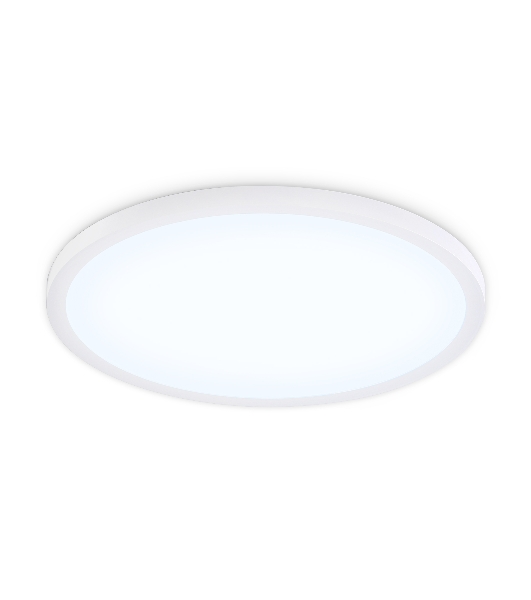 Светильник светодиодный ультратонкий Ambrella light FZ1959 WH белый IP54 40W 5000K D470*15 (Без ПДУ)