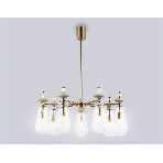Люстра Ambrella light LH53306/7 BS/CL латунь/прозрачный E14*7 max 40W D770*925, фото7