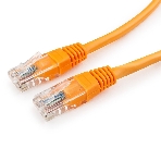 Патч-корд UTP Cablexpert cat.5e, 0.25м, литой, многожильный, оранжевый, фото2