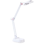 Светильник Camelion KD-017A C01 kd-017a с01 белый настольный в к-те база+струбцина 230v 11w, фото 1