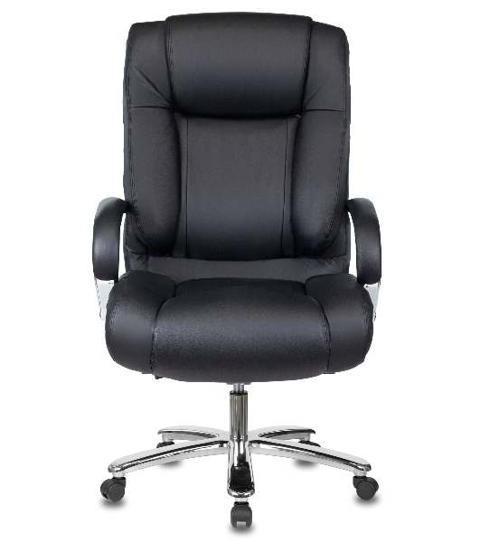 Кресло Бюрократ T-9925SL/BLACK черный, кожа