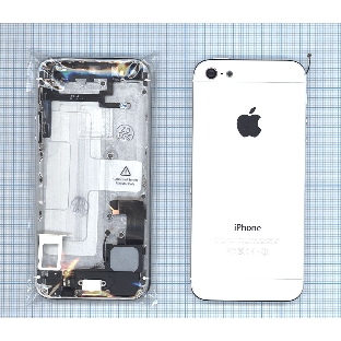 Задняя крышка для iPhone 5 белый