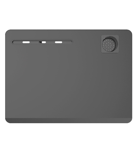 Стол для ноутбука Cactus VM-FDS101B столешница МДФ черный 70x52x105 см (CS-FDS101BBK)