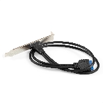 Планка портов в корпус Type-C ExeGate BrctUSB3-1C (USB 3.2 Gen1 20pin (IDC 20pin F) --> USB 3.2 Gen1 Type-Cf, кабель 30 см), фото3